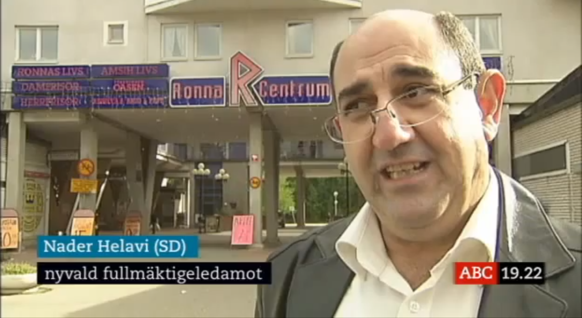 Sodertalje, Nader Helawi, SD,  Irakier, Sverigedemokraterna